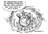 Cartoon: Russland radioaktive Schadstoffe (small) by Schwarwel tagged russland,radioaktiv,schadstoff,gefahr,deutschland,feuer,brand,waldbrände,wind,osten,karikatur,schwarwel