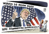 Cartoon: Trump Atomwaffen (small) by Schwarwel tagged donald,trump,atomwaffen,atomwaffe,waffen,gewalt,terror,us,usa,amerika,republikaner,präsidentschaftskandidat,wahl,karikatur,schwarwel