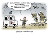Cartoon: UNO Konvois in Syrien (small) by Schwarwel tagged uno,konvois,in,syrien,hilfe,hilfslieferung,verzögern,sich,verzögert,eingekesselte,städte,einkesselung,krieg,syrer,terror,gewalt,ärzte,flüchtlingshilfe,flüchtlinge,humanitäre,belagerung,vereinte,nationen,eingekesselt,bomben,karikatur,schwarwel,krank,tot,to