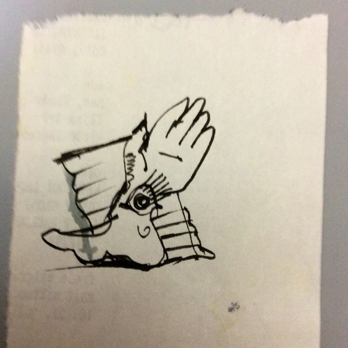 Cartoon: Hand und Fuß (medium) by manfredw tagged kritzel,hand,fuß,sinn,machbar,sinnvoll,vernünftig