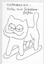 Cartoon: Katzenlexikon (small) by manfredw tagged katze,katamaran,schwimmfüße