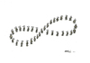 Cartoon: Möbius Schlange (small) by Ottitsch tagged möbius,moebius,schlange,queue,stand,in,line,anstellen,endlos,unendlich,infinity,endless