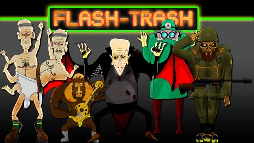 Cartoon: Flash TRASH (medium) by undertoon tagged flash,trash