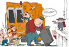 Cartoon: Die großen Ferien (small) by bob tagged sommerferien,müllabfuhr