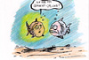 Cartoon: Pipi gemacht (small) by bob tagged fische