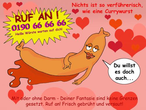 Cartoon: CURRY WURST CONTEST 046 (medium) by toonpool com tagged currywurst,contest