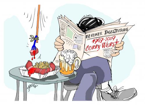 Cartoon: CURRY WURST CONTEST 079 (medium) by toonpool com tagged currywurst,contest