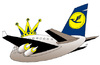 Cartoon: Airbus A380 Contest (small) by toonpool com tagged airbus380 lufthansa airbus flugzeug plane contest