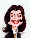Cartoon: Michael Jackson (small) by Abdul Salim tagged michael,jackson,mj,caricature,acrylic