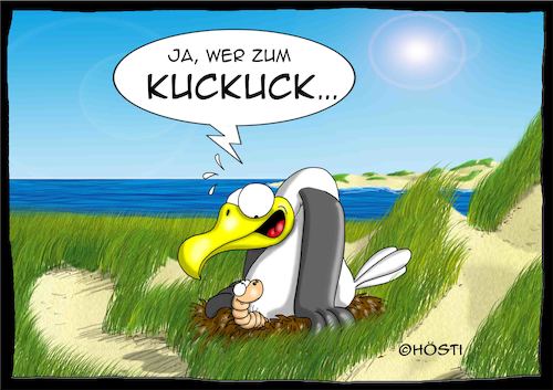 Cartoon: Höstis Emma und Konsorten (medium) by Hösti tagged hösti,cartoons,hoesti,stephan,höstermann,emma,und,konsorten,möwe