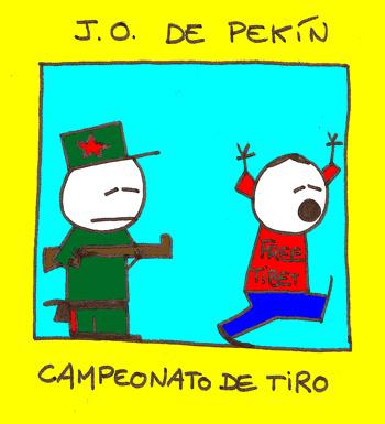 Cartoon: JO pekin (medium) by lpedrocchi tagged humour,