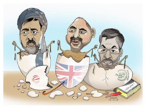 Cartoon: Afghan Election ! (medium) by Shahid Atiq tagged afghanistan