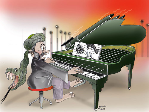 Cartoon: Terror (medium) by Shahid Atiq tagged 076