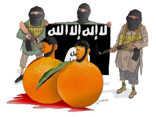 Cartoon: ISIS  in Nangarhar AF (medium) by Shahid Atiq tagged 0221