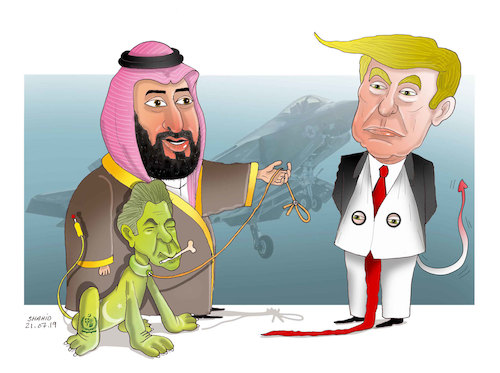 Cartoon: Pakistani gift to Trump ! (medium) by Shahid Atiq tagged afganistan
