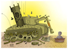 Cartoon: Costs on war and poverty! (small) by Shahid Atiq tagged world