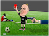 Cartoon: FIFA red card! (small) by Shahid Atiq tagged eu