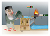Cartoon: Hekmatyar ! (small) by Shahid Atiq tagged afganistan