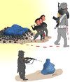 Cartoon: Justice and Lawfulness !? (small) by Shahid Atiq tagged afghanistan,kabul,syria,iran,switzerland,schweiz,usa,france,football,safi,cartooneu,uk,safe,atiq,fara,shahid,nice,caricatue,cartoon,on,entry