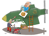Cartoon: Nobel Peace Prize! (small) by Shahid Atiq tagged usa
