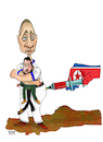 Cartoon: North Korea is doping Putin! (small) by Shahid Atiq tagged ukraine