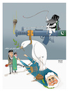 Cartoon: Peace deal ! (small) by Shahid Atiq tagged afganistan