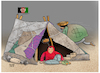 Cartoon: Poverty and plunder... (small) by Shahid Atiq tagged afghanistan