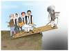 Cartoon: Taliban and Religion! (small) by Shahid Atiq tagged afghanistan