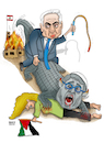 Cartoon: Violence against women! (small) by Shahid Atiq tagged palestine
