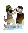 Cartoon: Youth rights ! (small) by Shahid Atiq tagged afghanistan