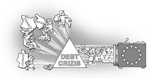 Cartoon: prism (medium) by gonopolsky tagged crisis,union,europe