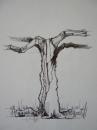 Cartoon: sketch of tree (small) by gianlucasanvido tagged tree,