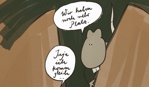 Cartoon: Mein Rattenleben - Teil 1 (medium) by Frank_Sorge tagged rat,ratte,atom