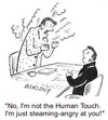 Cartoon: Fumming (small) by efbee1000 tagged fume,fumming,anger,angry,human,touch,steam,office