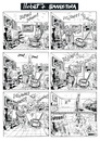 Cartoon: Toc Toc! (small) by llobet tagged suicide,neighbors