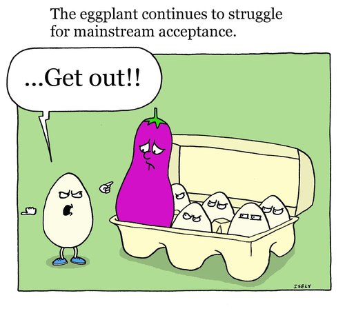 Cartoon: eggplant (medium) by sardonic salad tagged eggplant,cartoon,comic,egg,sardonic,salad