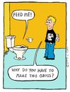 Cartoon: toilet talk (small) by sardonic salad tagged toilet