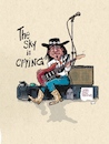 Cartoon: Stevie Ray Vaughan (small) by Fredjoo tagged srv,guitarist,blues