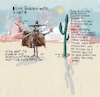 Cartoon: Wild West outlaw (small) by Fredjoo tagged cowboy,wildwest,cactus,glasses