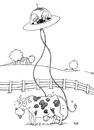 Cartoon: milk (small) by beto cartuns tagged milk cow ufo