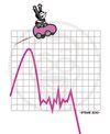 Cartoon: Stock-Market Roller Coaster (small) by stewie tagged stock market roller coaster