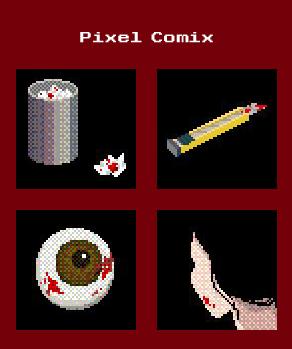 Cartoon: pixel comix (medium) by manlitu tagged sm,