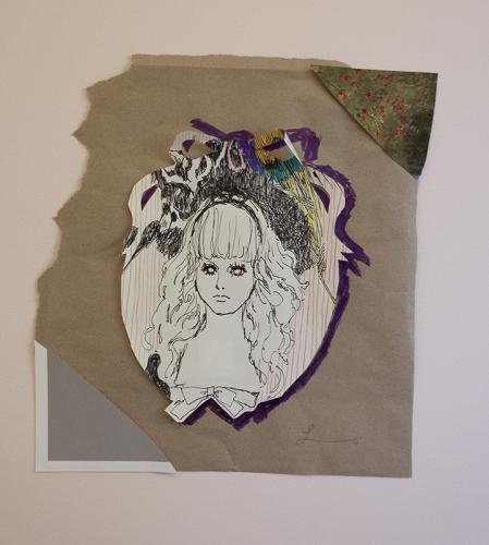 Cartoon: Frame Alice (medium) by lavi tagged alice,in,wonderland