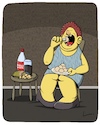 Cartoon: Snack (small) by SCHÖN BLÖD tagged snack,klöße,essen,mahlzeit,cola,chips