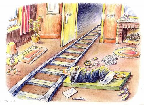 Cartoon: surreal suicide ! (medium) by javad alizadeh tagged surreal,suicide,