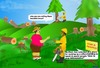 Cartoon: Govt Policy for Deforestation (small) by mangi tagged 03