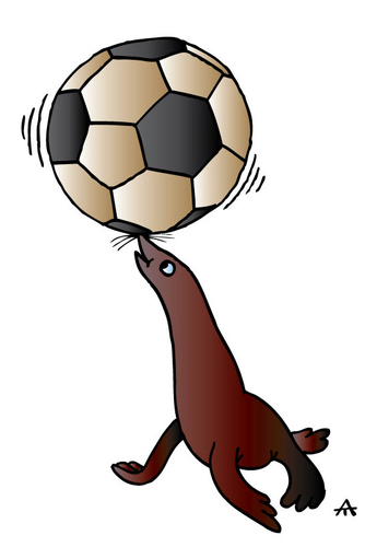 Cartoon: Ball (medium) by Alexei Talimonov tagged football