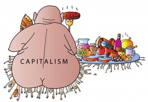 Cartoon: Capitalism (medium) by Alexei Talimonov tagged capitalism