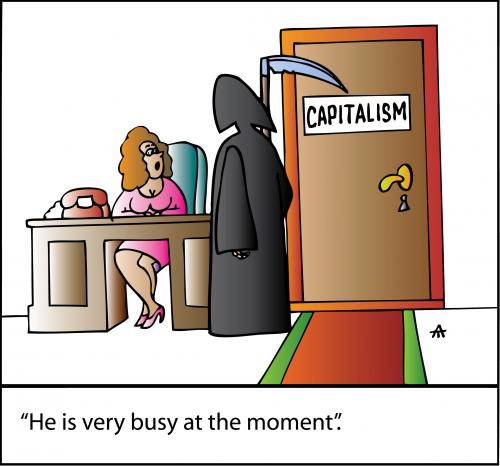 Cartoon: Capitalism (medium) by Alexei Talimonov tagged capitalism