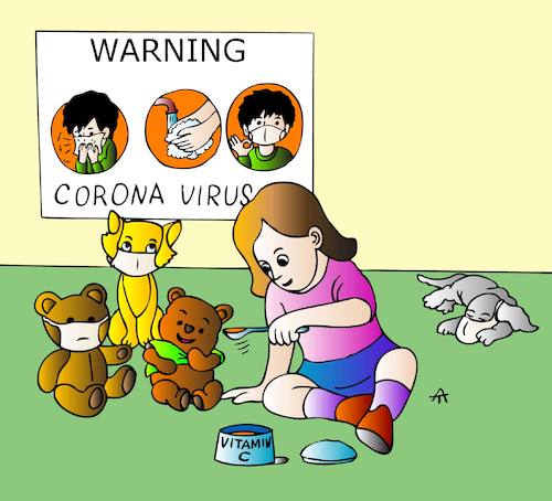 Cartoon: Corona Virus (medium) by Alexei Talimonov tagged virus